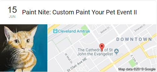 June 15 - Paint Nite: Custom Paint Your Pet II